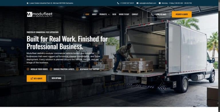 modufleet home screenshot